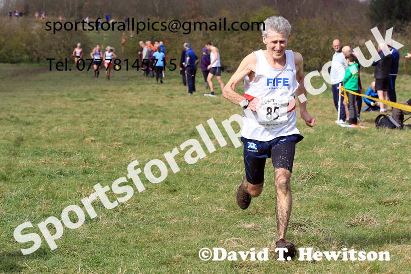 Womens and Mens 65+ in the 2023 BMAF Cross Country Champs., Wallsend. Photo: David T. Hewitson/Sports for All Pics